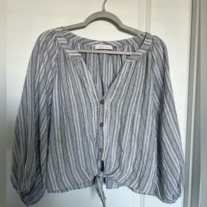 Mustard Seed striped blouse